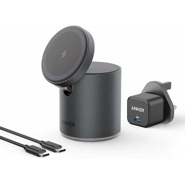 Anker Magnetic Wireless Charger 623 (MagGo) | Black Anker Magnetic Wireless Charger 623 (MagGo) | Black